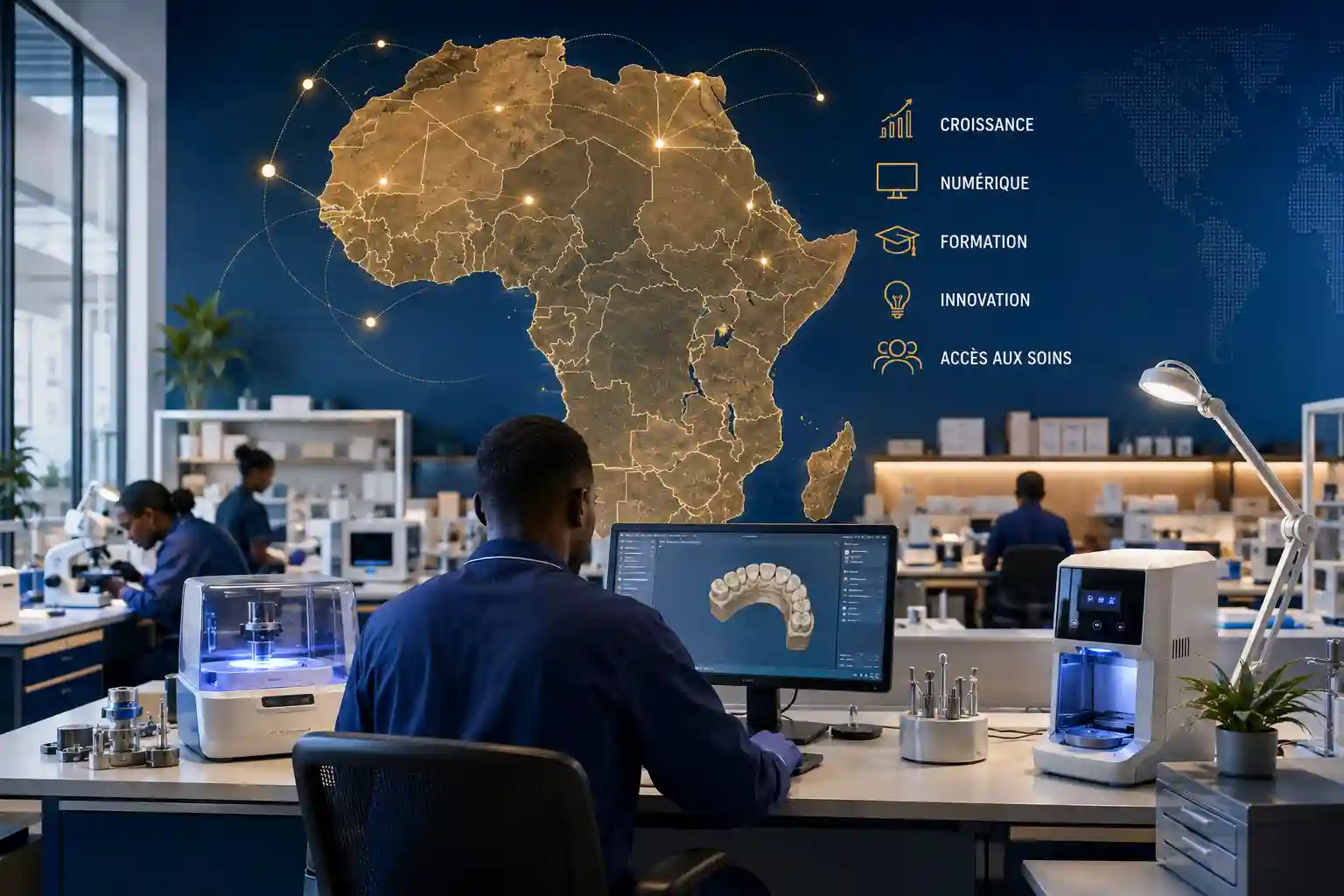 AFRIQUE — Les laboratoires dentaires face à la croissance, au numérique et aux inégalités d’accès
