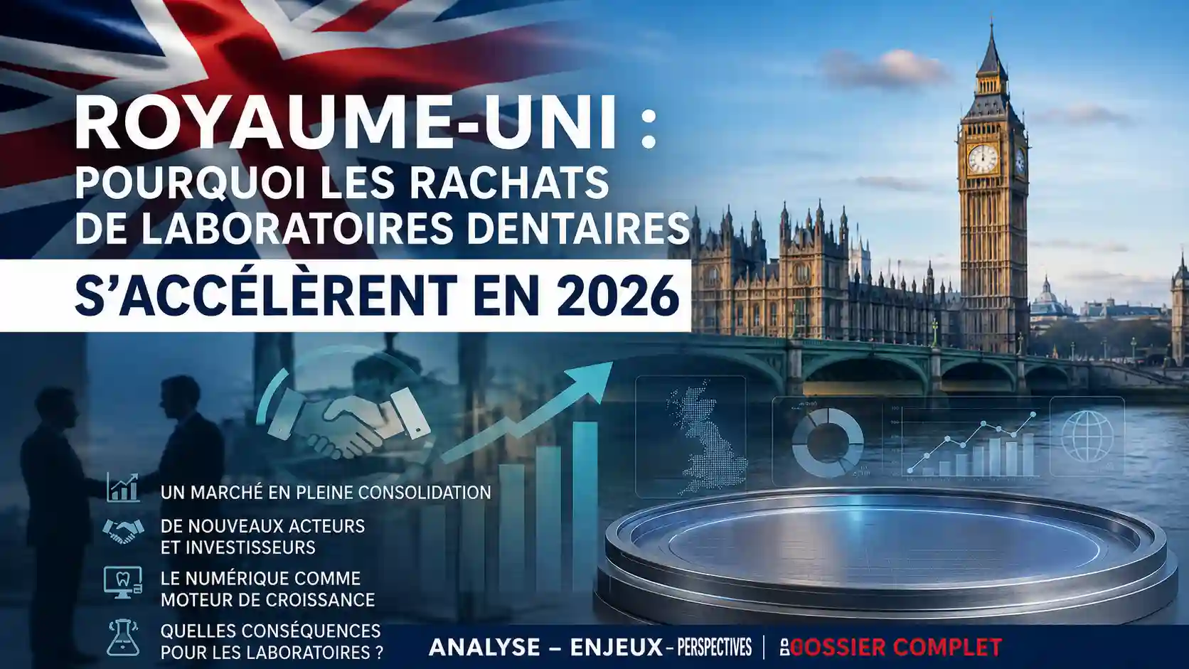 Angleterre : pourquoi les rachats dans le secteur dentaire s’accélèrent en 2026